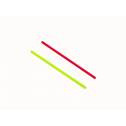 1,5 mm roter und grüner Glasfaserstab (50 mm)