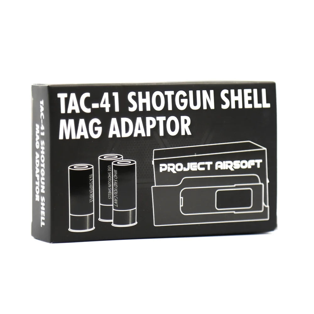 TAC-41 to Shotgun Shell Magazine Adaptor - BLACK
