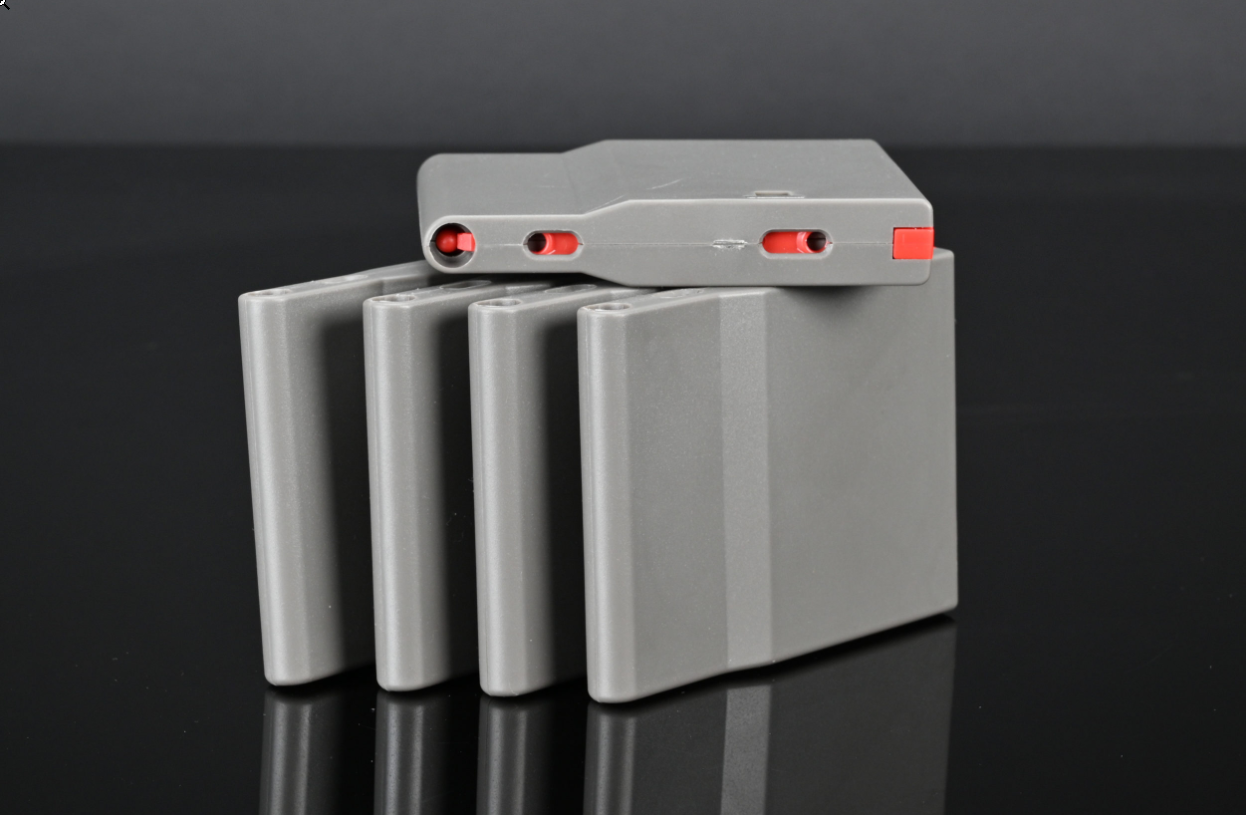 SRS Light Polymer Magazine (25 rds) - Wolf Grey (5 pack)