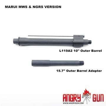 L119A2 10" & 15.7" Outer Barrel Set - TM MWS Ver.