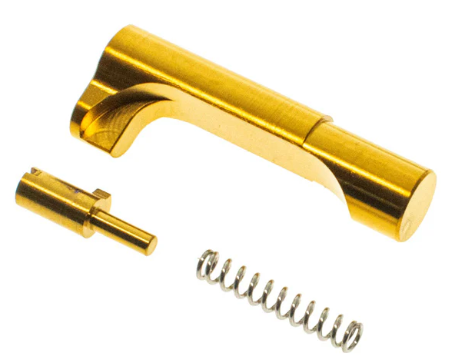 Match Grade Stainless Steel Mag Release - Gold