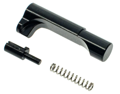 Match Grade Stainless Steel Mag Release - Black