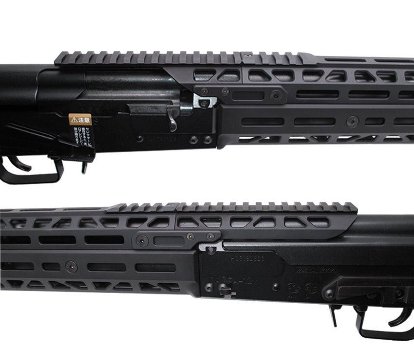 Saiga-12K (T.Marui) CNC-gefräste Optikmontage aus 6061 Aluminium in V-Form