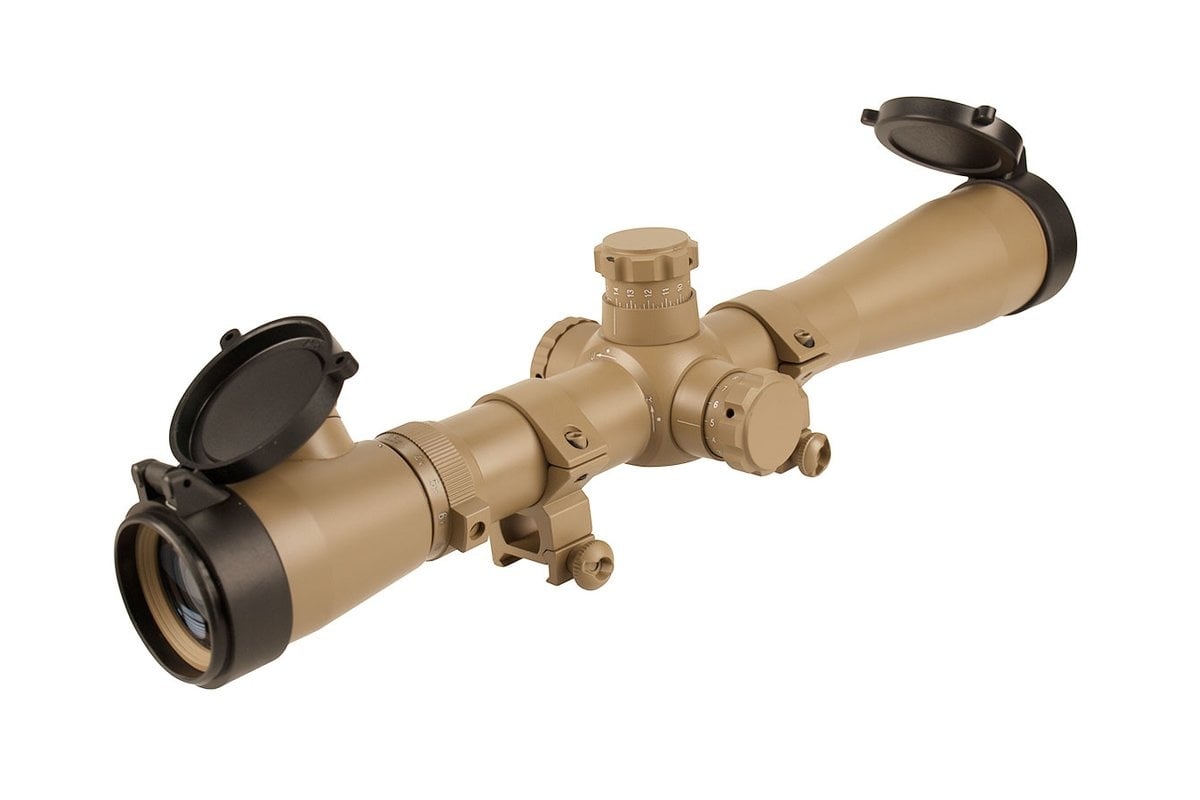 Scope 3.5-10x40E Illuminated (Red/Green Reticle) - DE