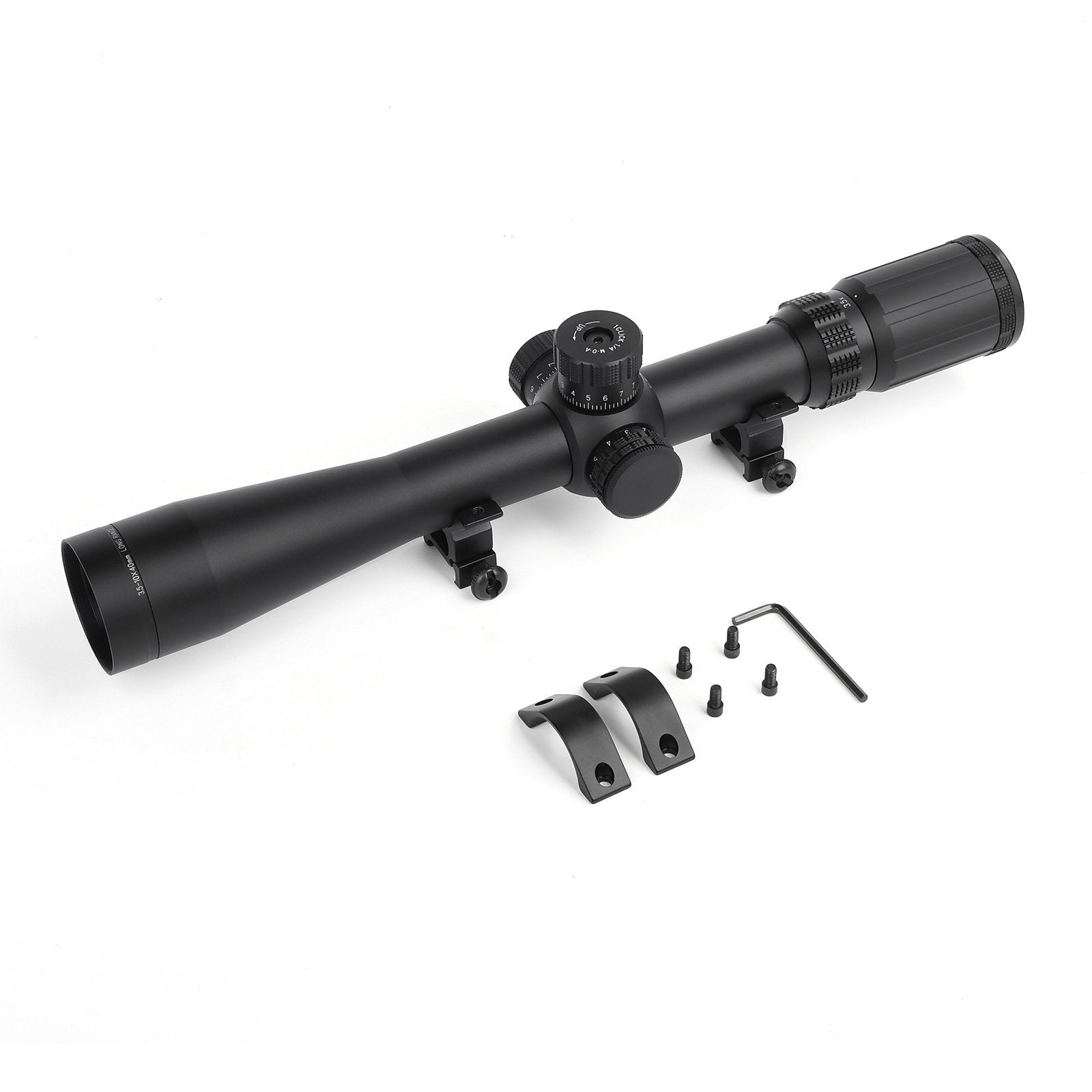 3.5-10x40SE Rifle Scope – Black