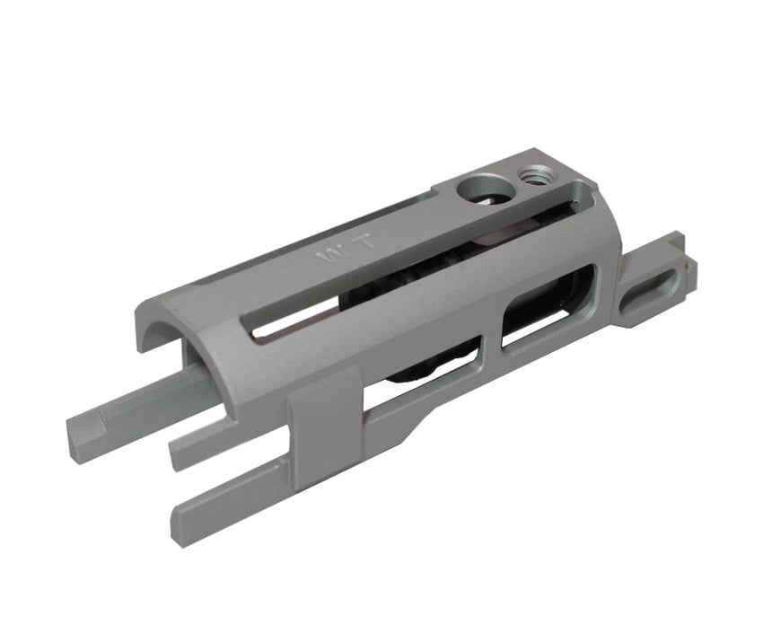 1911 (T.Marui) CNC 6063 Axis Light Blowback Housing - Silver