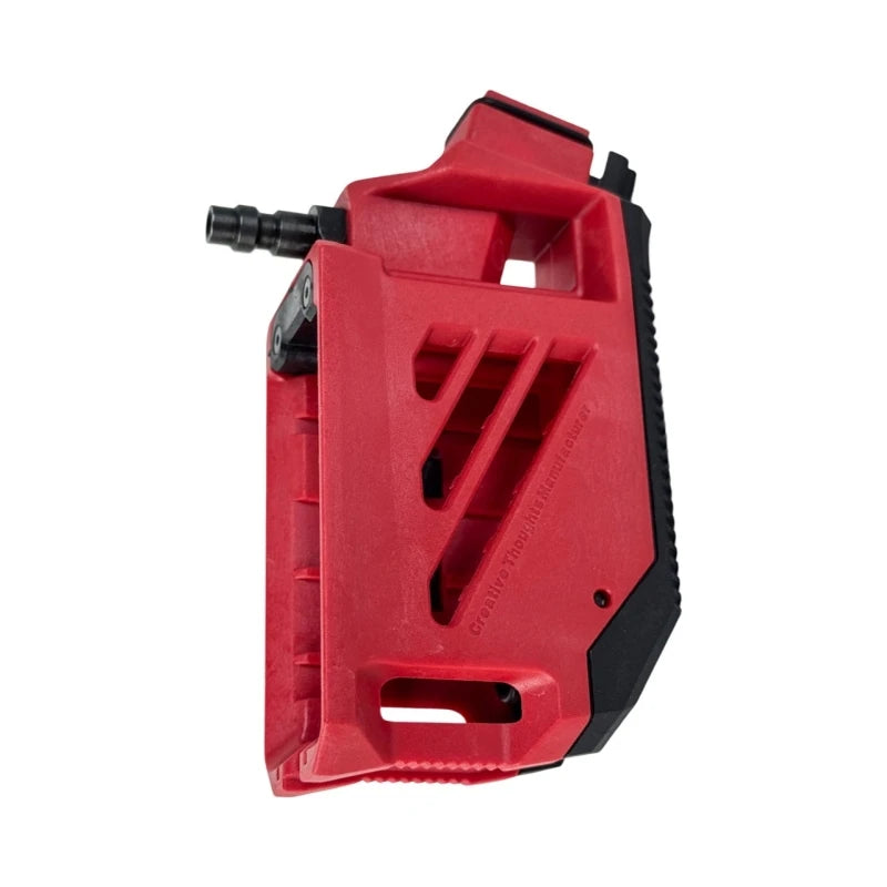 Hi-Capa HPA M4 AEG Magazine 90° Angled Adapter - Red / Black