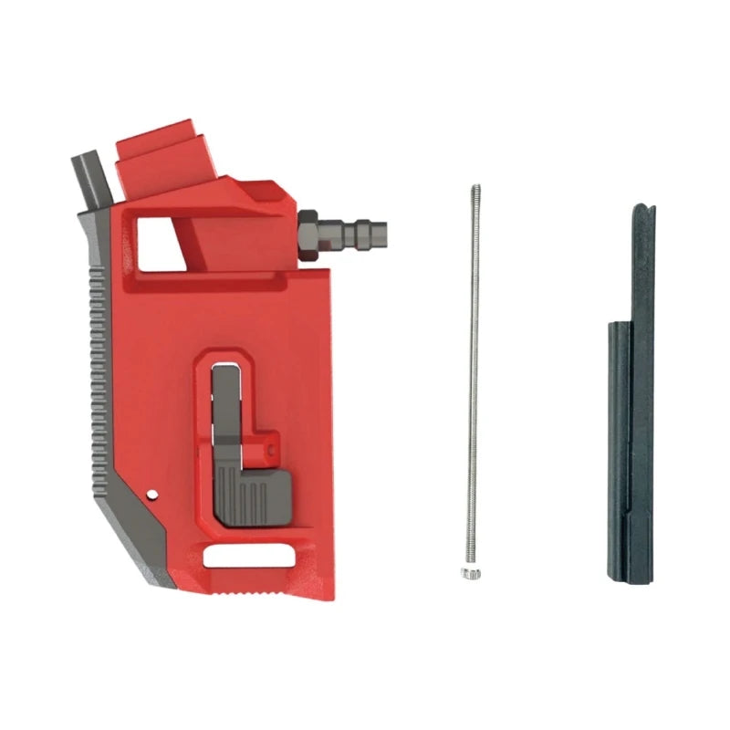 Hi-Capa HPA M4 AEG Magazine 90° Angled Adapter - Red / Black