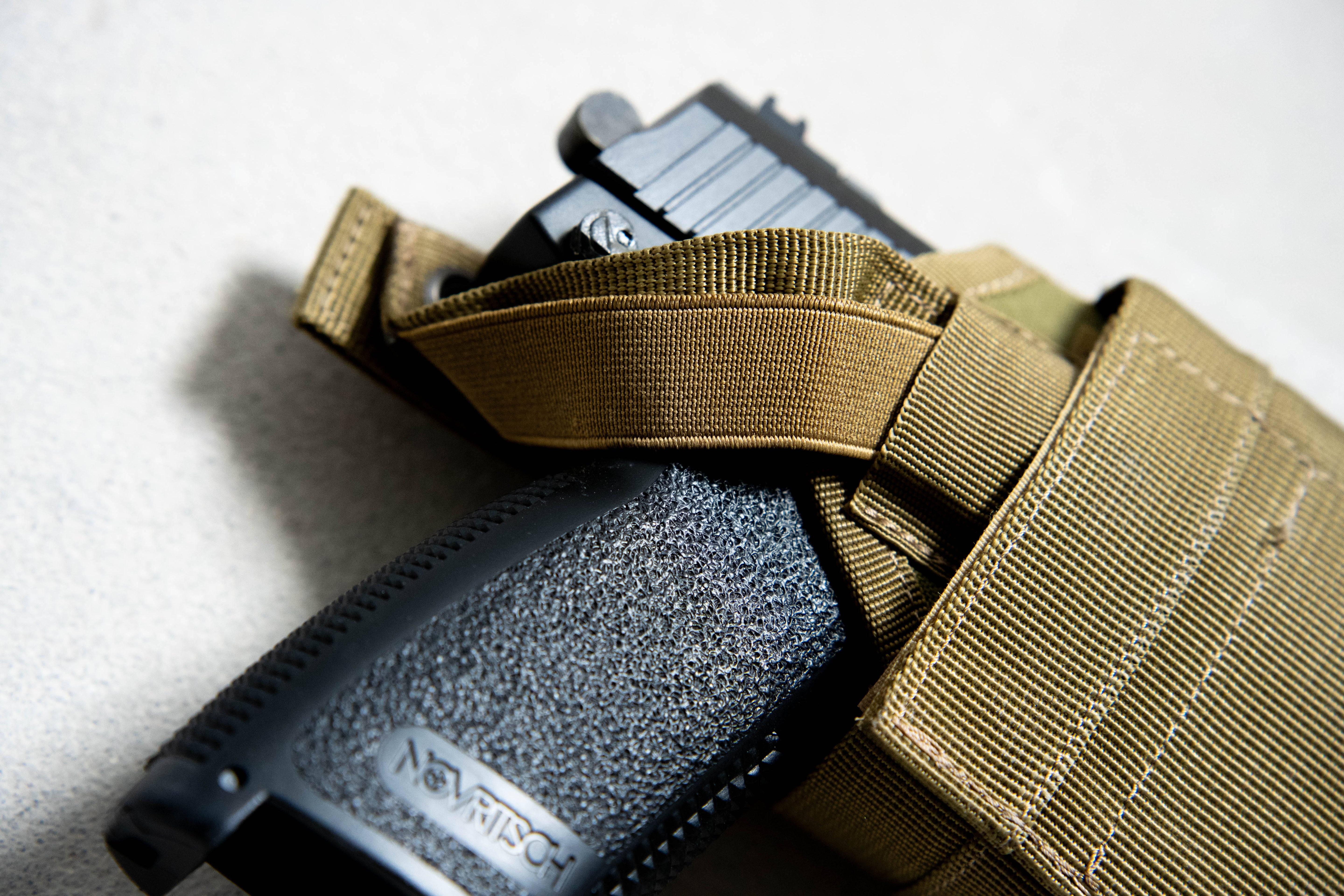 Universal Pistol Holster For Molle And Belt