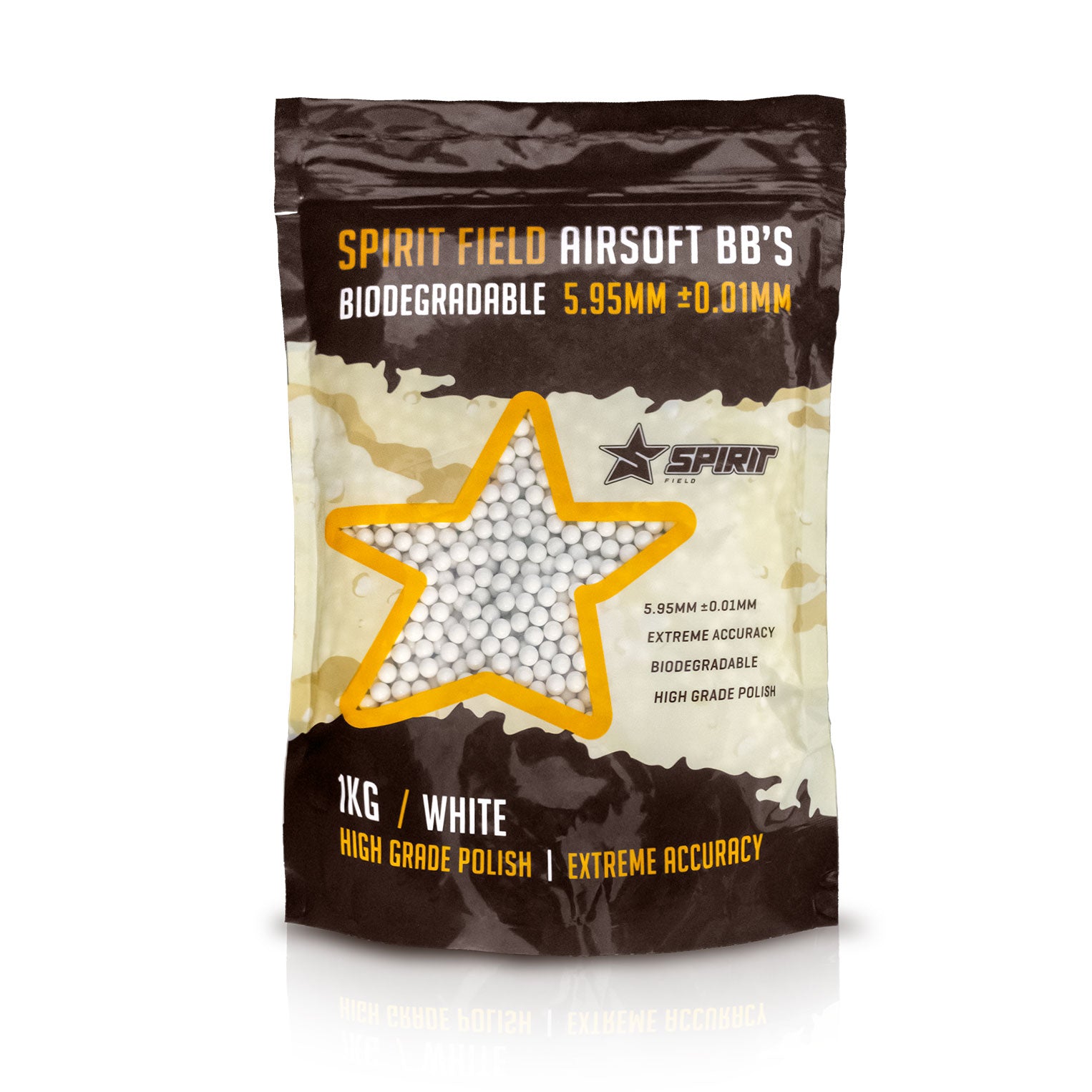 BBs Spirit Field BIO 0.20gr 1Kg/5000rnds Bag