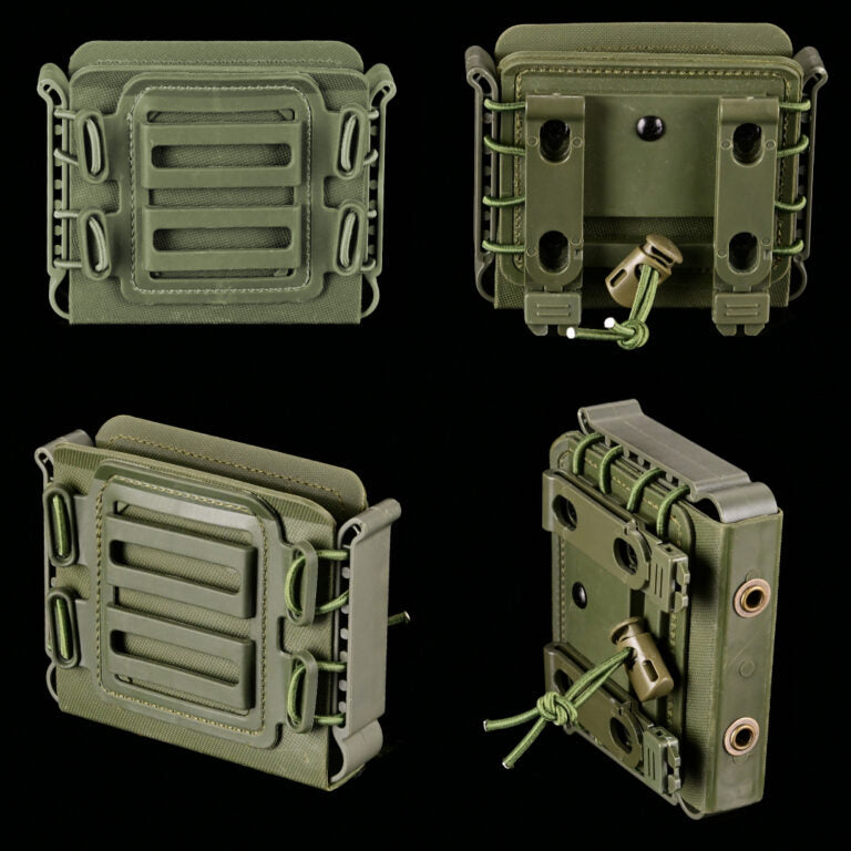 Hard Shell Pouch for .338 mags (SRS, TAC-41 Long, VKS) OD