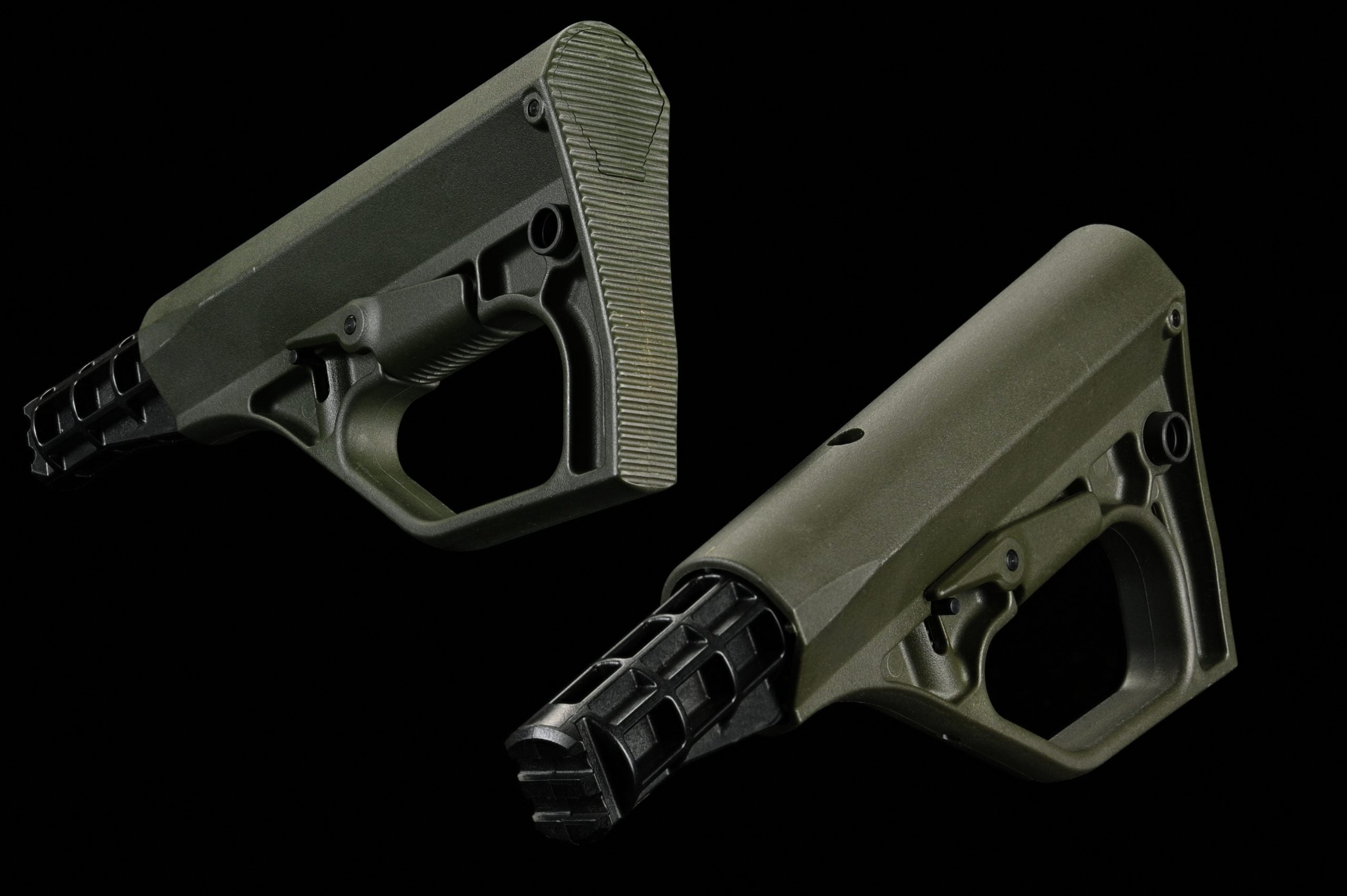 TAC-41, Buffer B1 Picatinny stock, Green