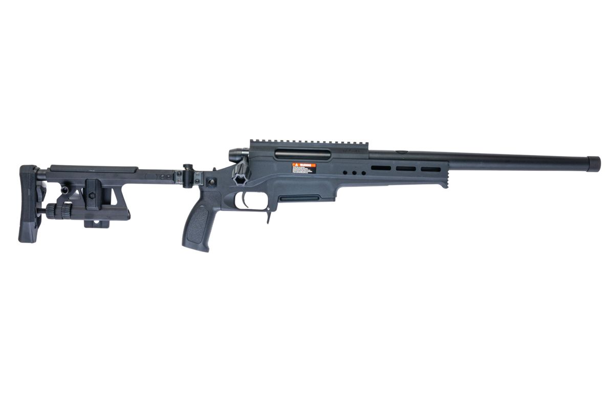 TAC-41L Bolt Action Rifle, Lite chassis & Aluminium stock, Black