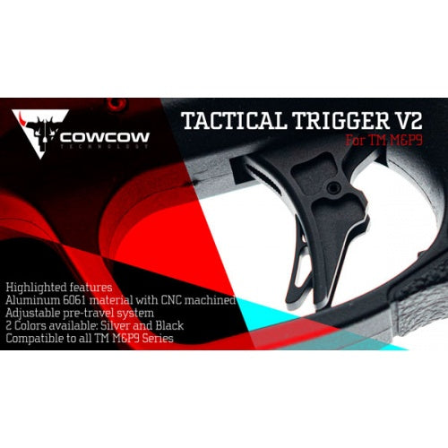 Tactical Trigger V2 - Silver For TM M&P9