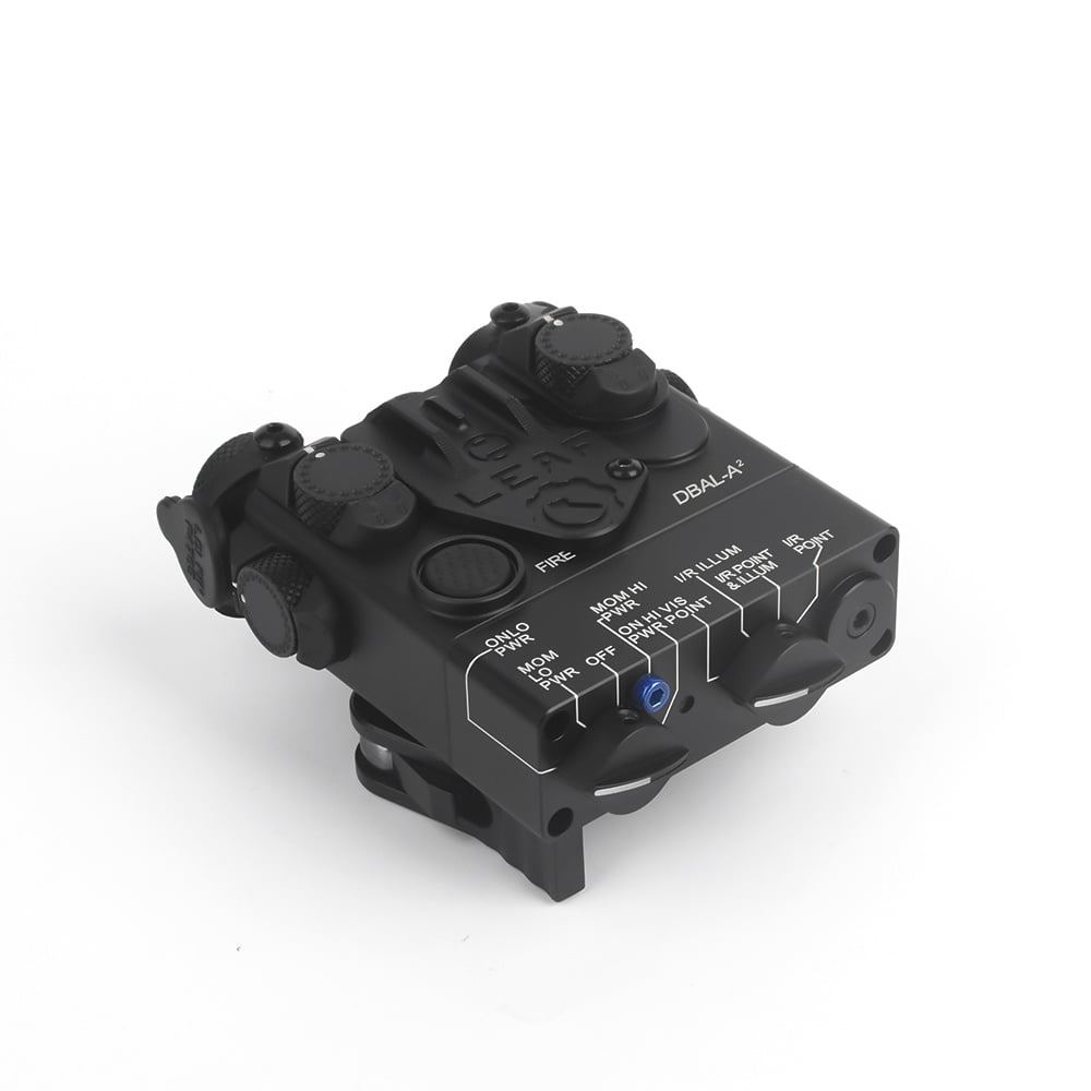 DBAL A2 Laser IR & Lumière Tactique - Laser Vert/rouge Pour Fusil - Neuf CNC - Fabriqué En Chine