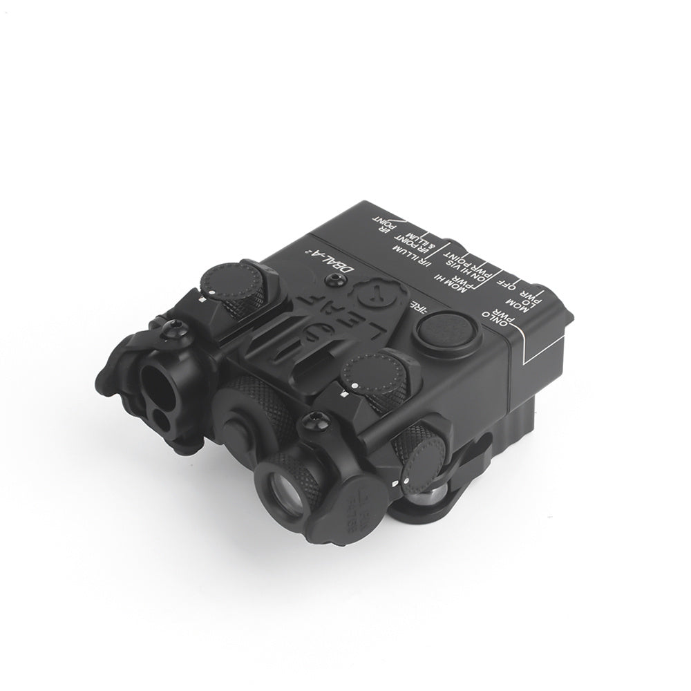 Tactical PEQ DBAL-A2 Red+IR Laser & White Light - Black