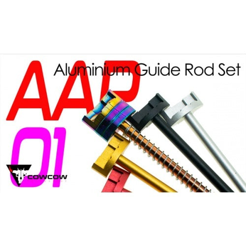 AAP-01 Aluminium Guide Rod Set - Red