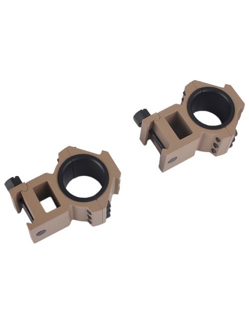 Support de rail supérieur à anneau fendu 25,4-30 mm - DE