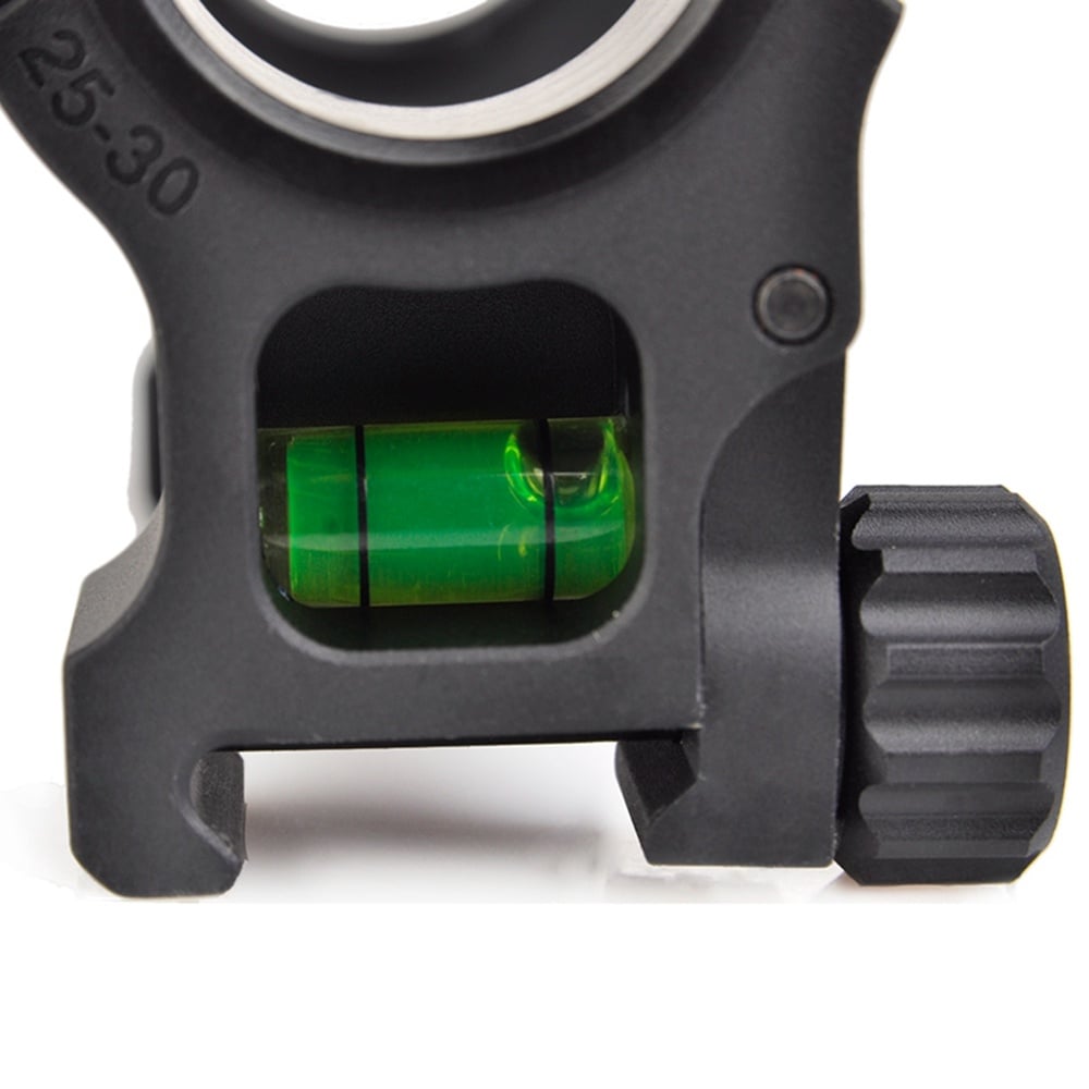 Bague M10 QD-L 1 pouce à 30 mm avec niveau à bulle