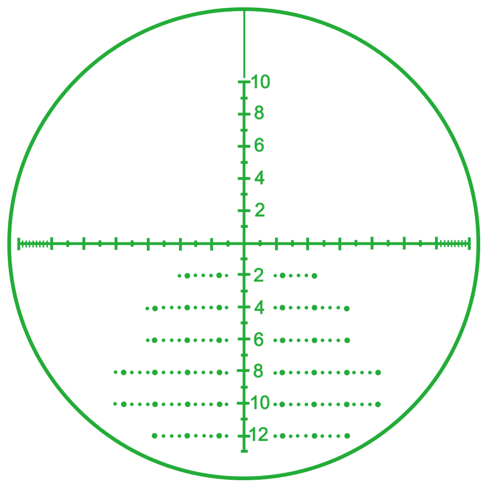 3x25 Scope Red/Green Dot - Black