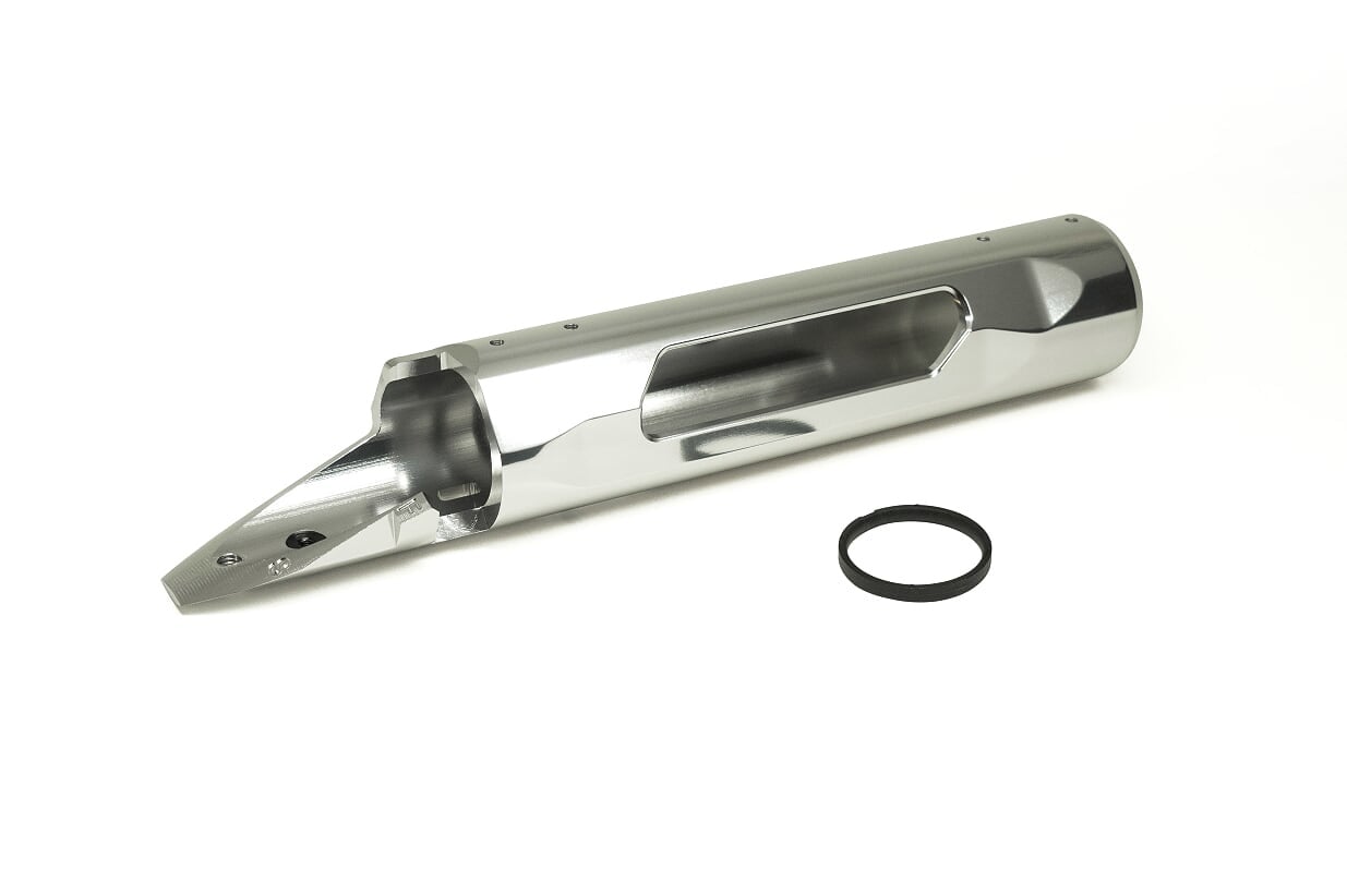 VSR10/SSG10 CNC Tactical Receiver - Right-Handed Silver