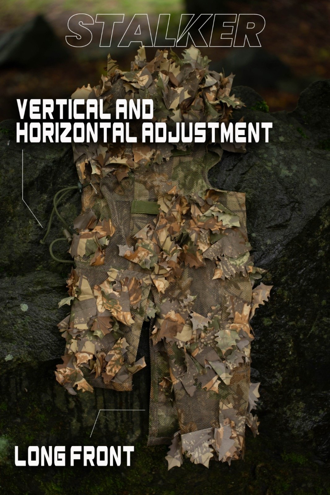 Cagoule en chêne brun