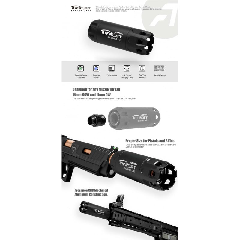 Bifrost Tracer Unit - Titanium