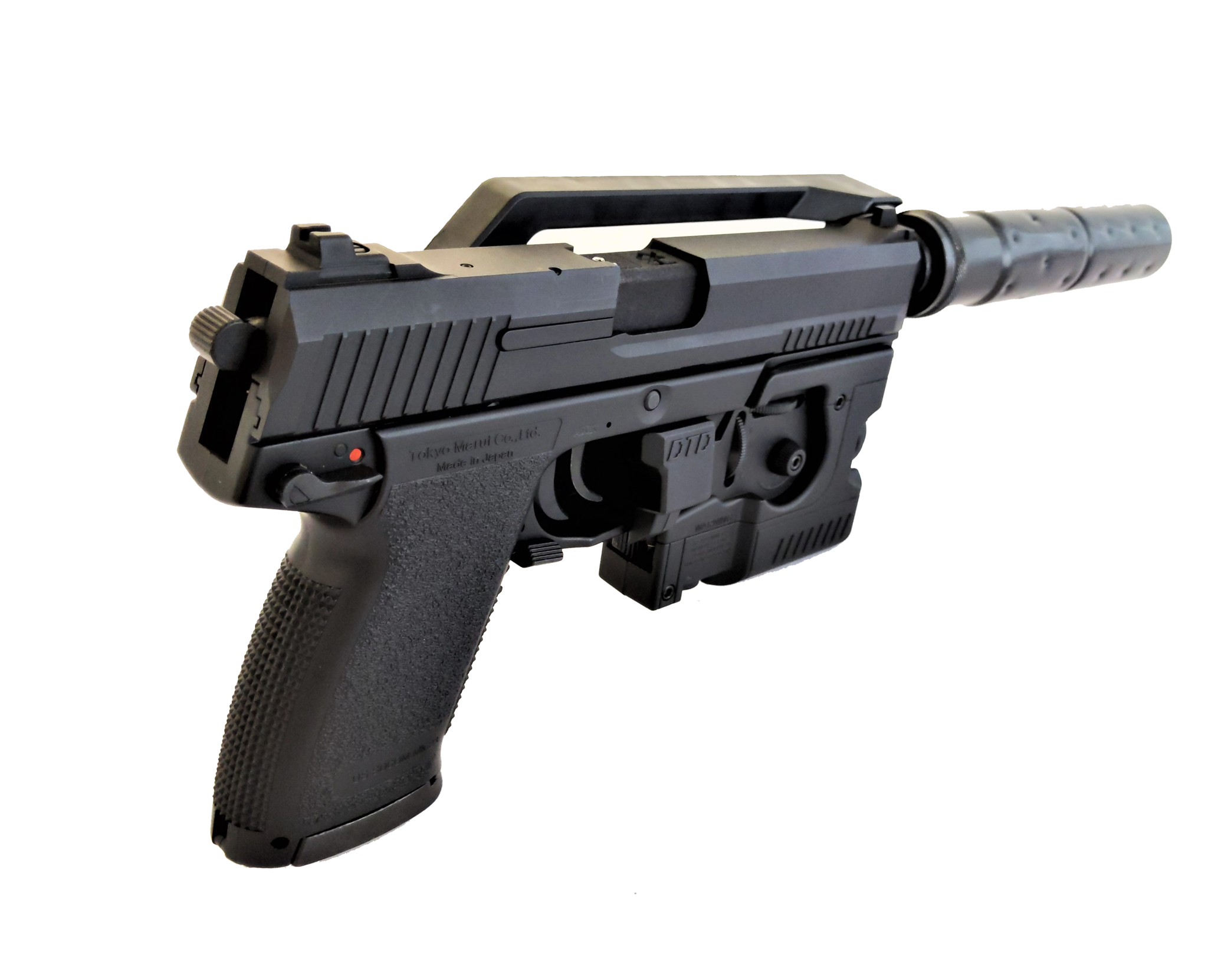 MK23 Retention Holster - Black (Right Handed Version)