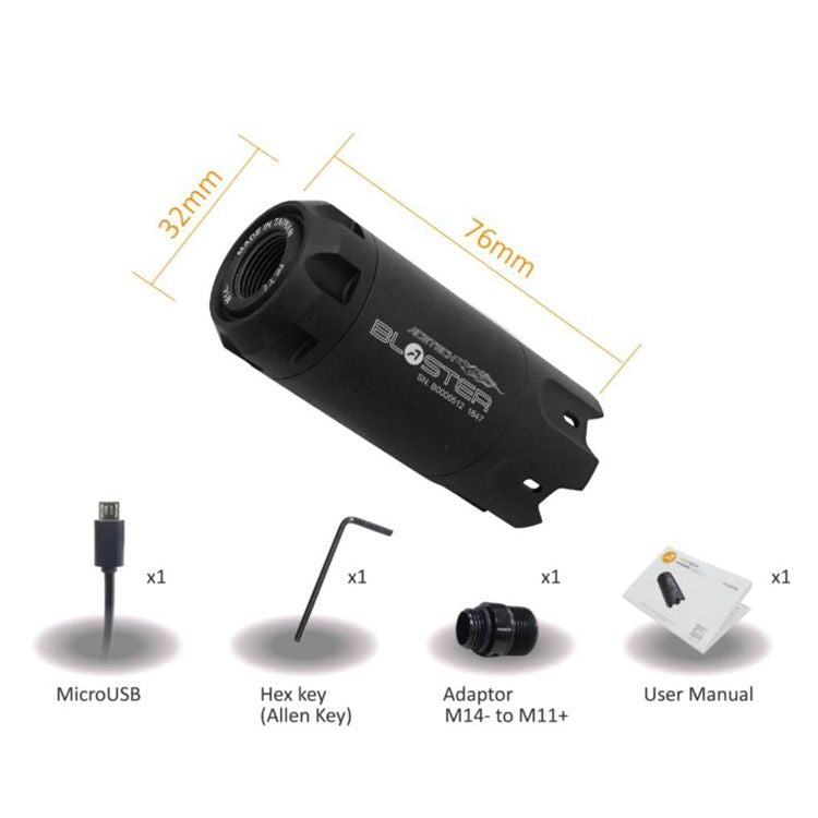 Blaster Tracer Unit - Black