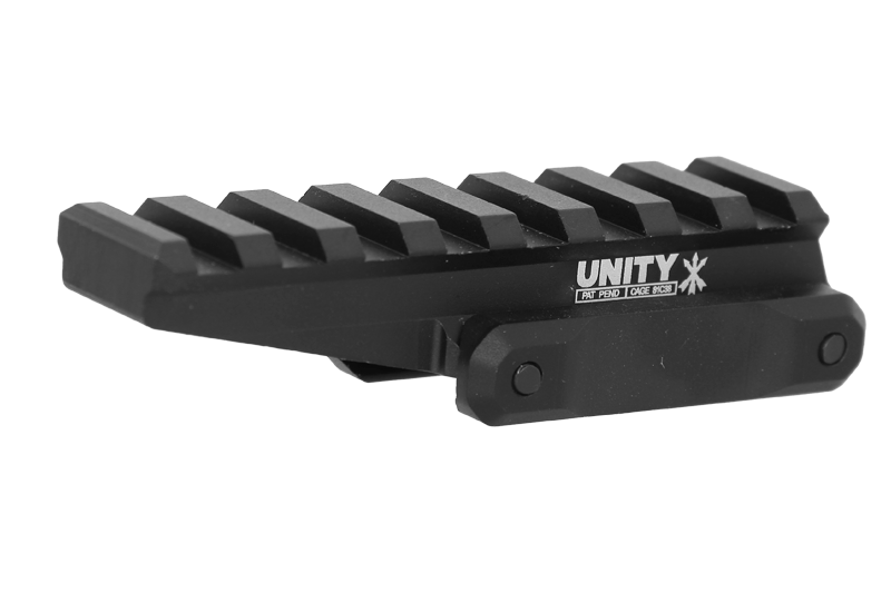 Optic Riser (Logo) Black