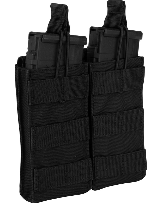 Quick Release Double Mag Pouch – Black