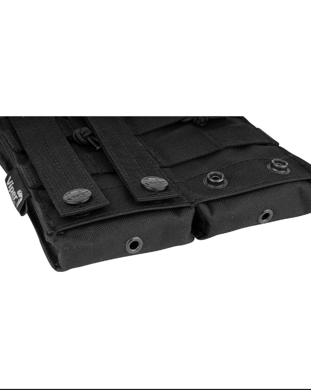 Quick Release Double Mag Pouch – Black