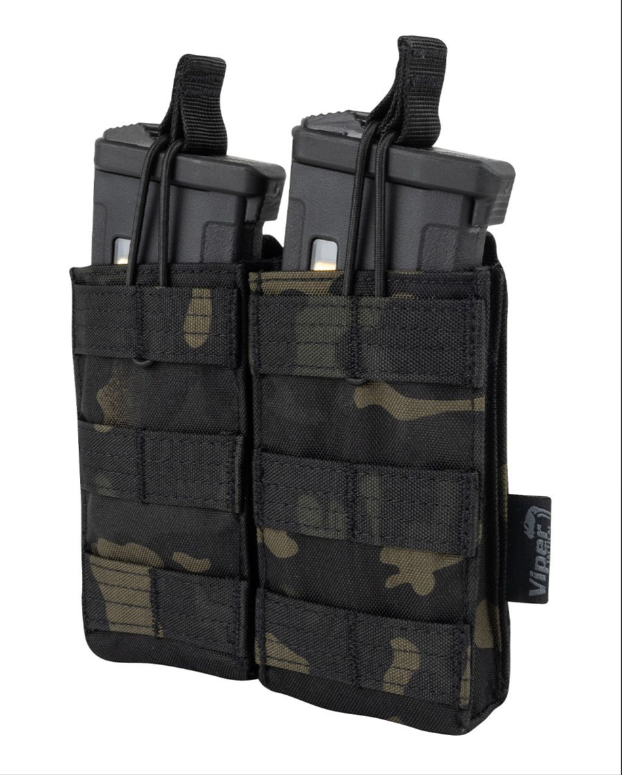 Quick Release Double Mag Pouch – VCAM Black