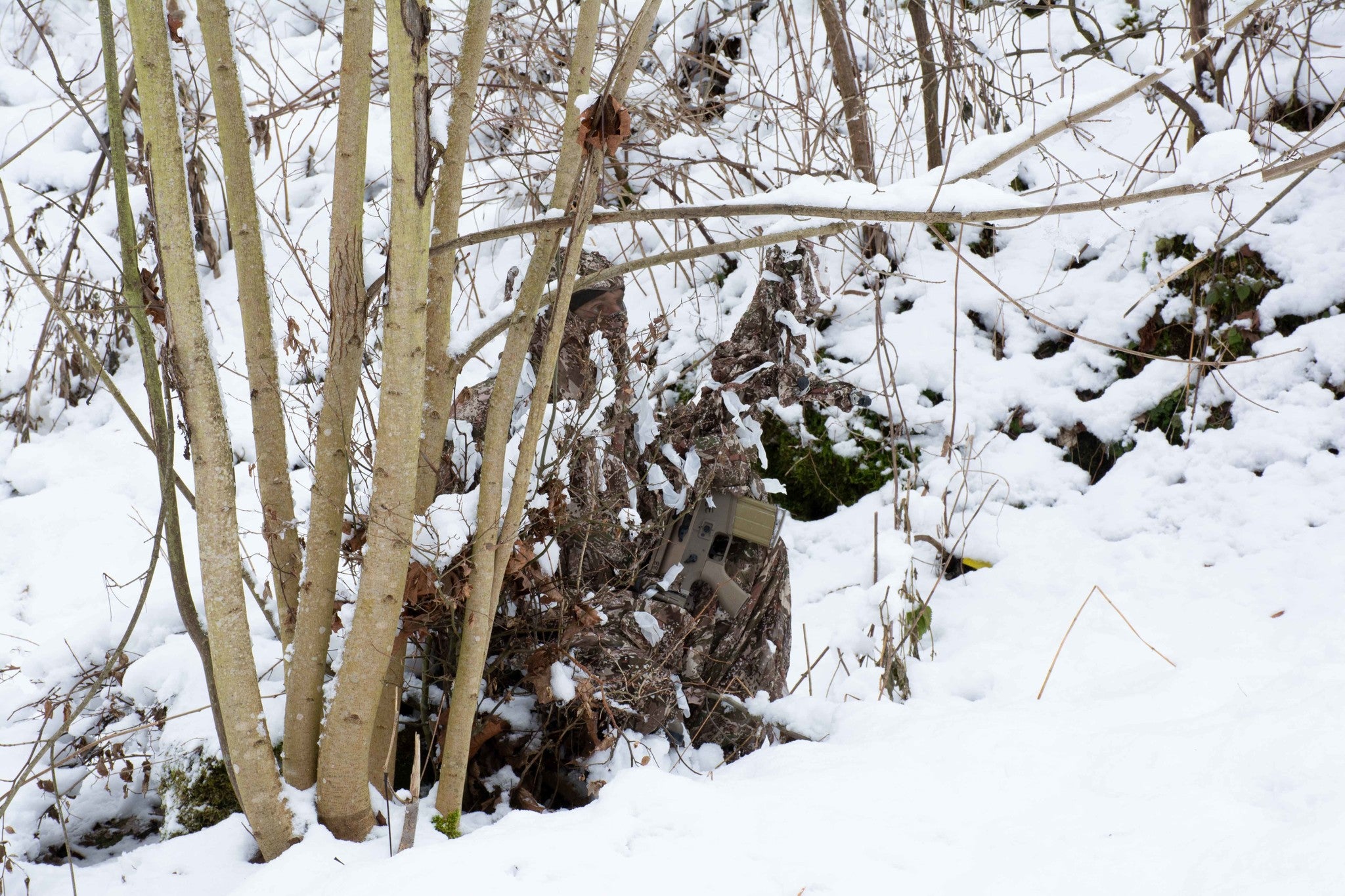 ConCamo Schneeweißer Streifen