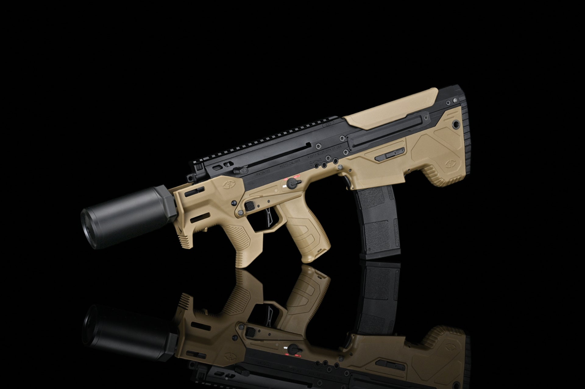 Dummy-Schalldämpfer, 14 mm CCW, kurz