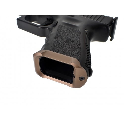 TM G19 Tactical Magwell - Silver