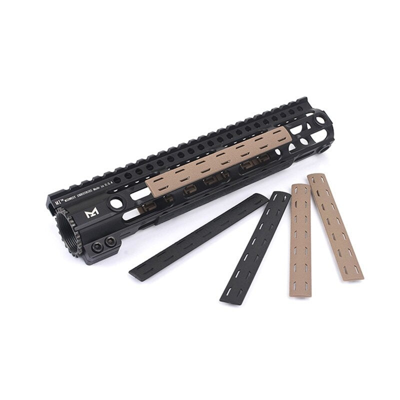 Kit de panneaux de rails BCM M-LOK - Terre foncée