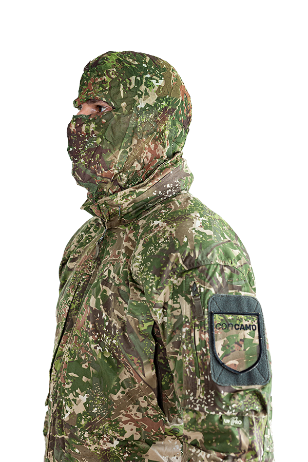 ConCamo Green Ultra Light Basic Ghost Mask