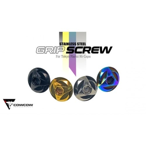 Stainless Steel Grip Screw - Gold