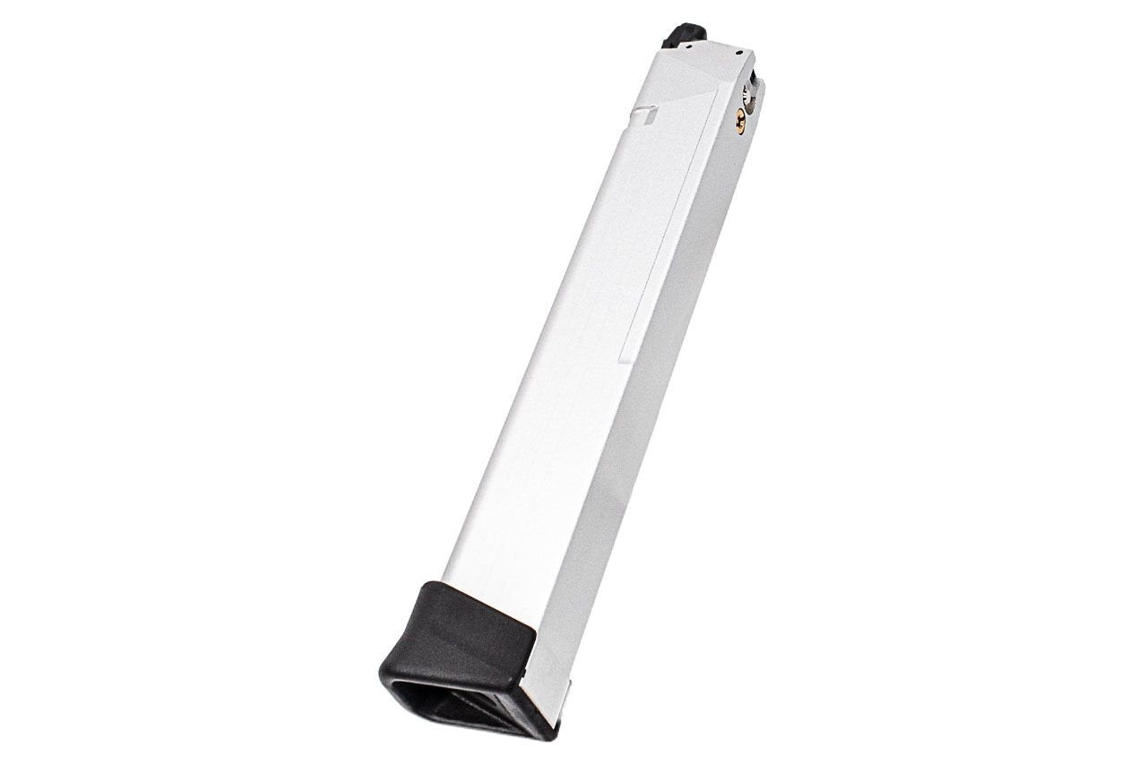 Full CNC Aluminum Light weight mag for G-series - SILVER (Compatiable with TM/WE/VFC) 50rds