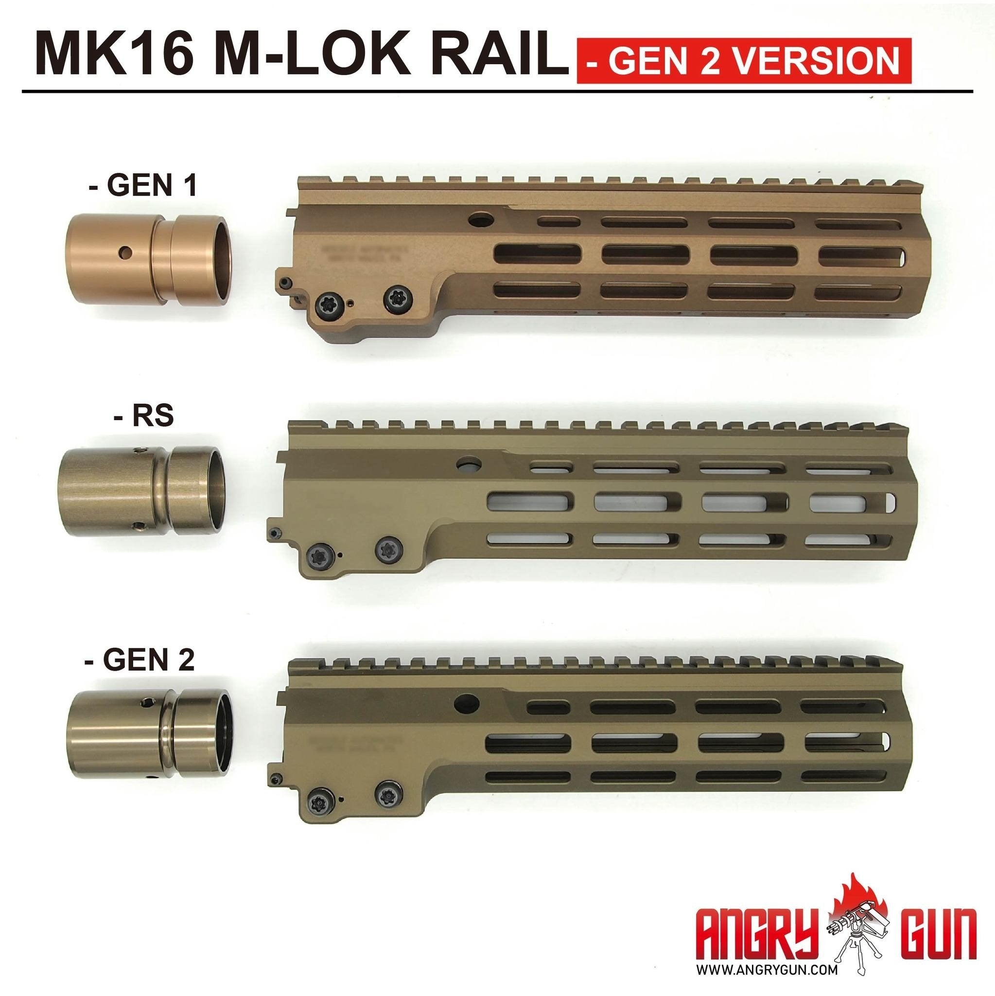 MK16 M-lok Top 13.5 Inch - DDC