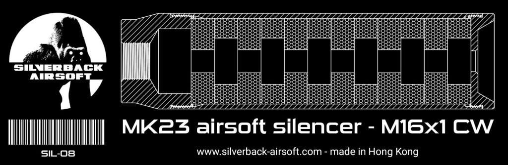 Silencieux MK23/SSX23