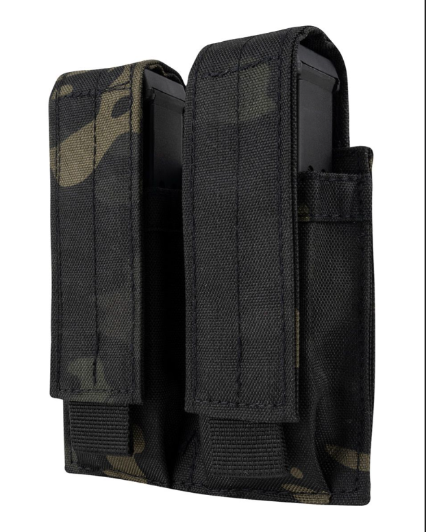 Modular Double Pistol Mag Pouch – VCAM Black