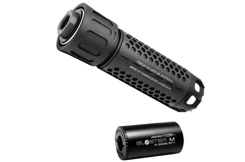 Predator MKIII Tracer Unit With Blaster MS - Black