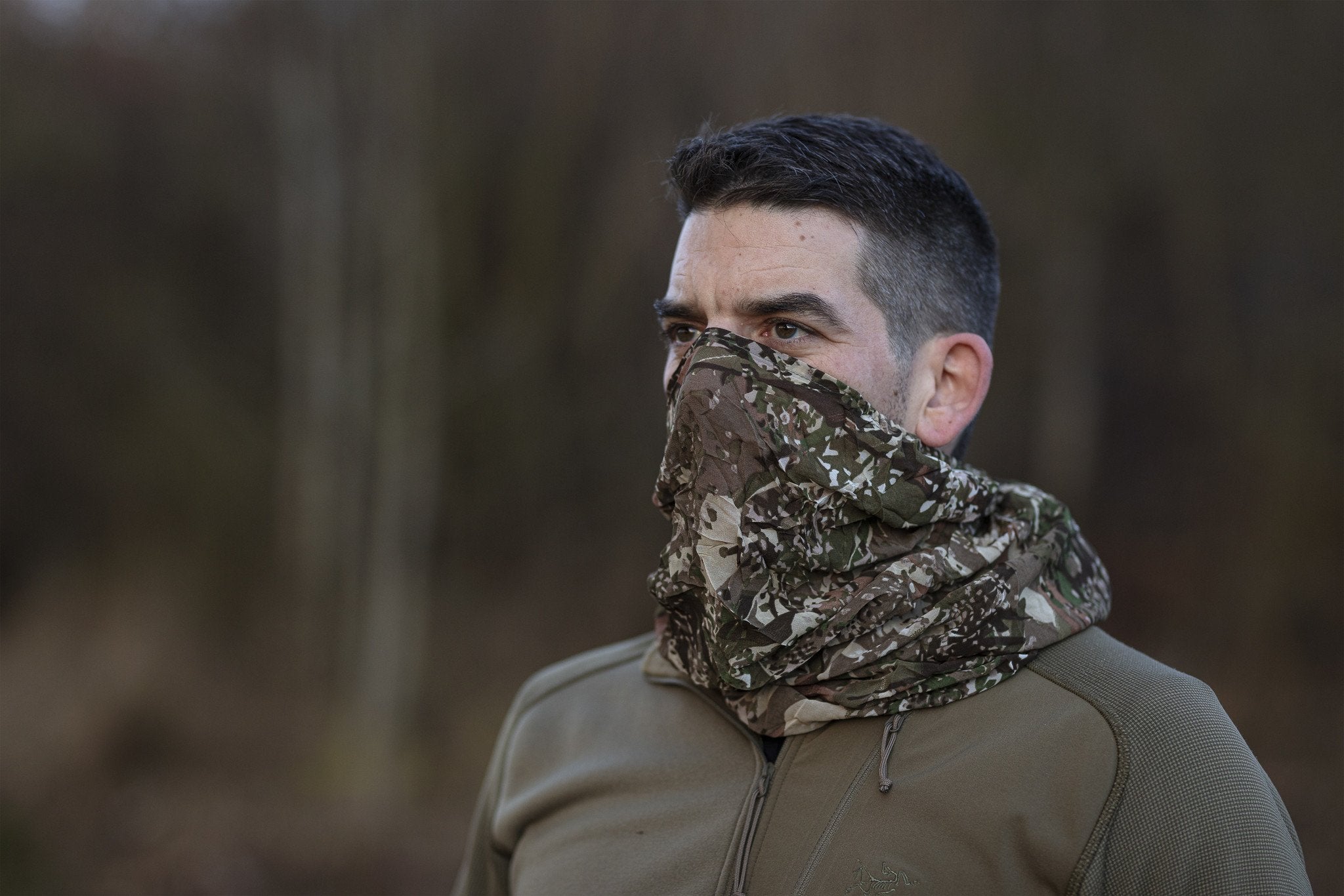 ConCamo Brown Tube/Scarf