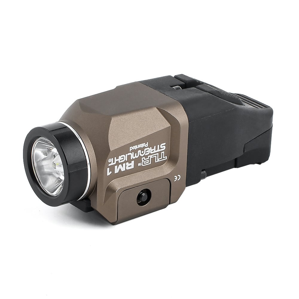 T RM 1 Rail Mounted Tacticial Ligting System - DE (LOGO)