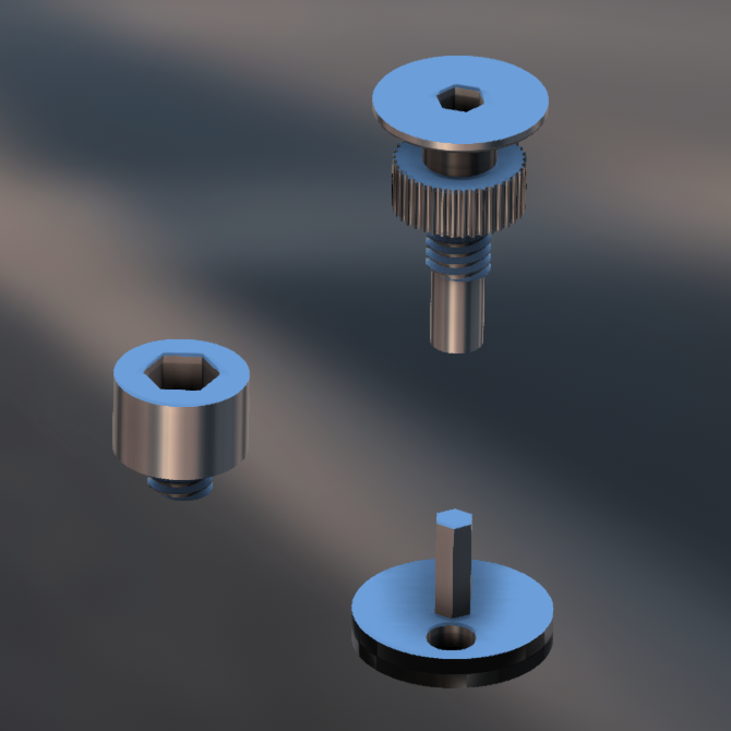 Top wheelset for STALKER MWS TDC Kraken Hopup