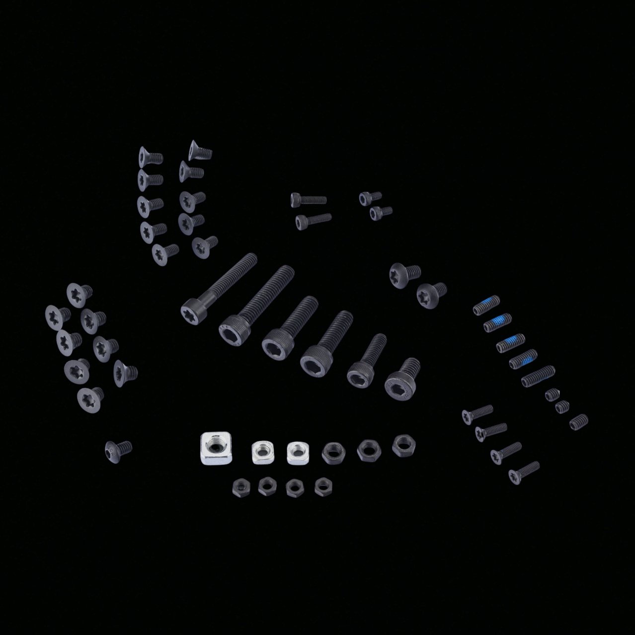 MDRX Replacement screw set V1/V2/V3 (Except Gearbox)