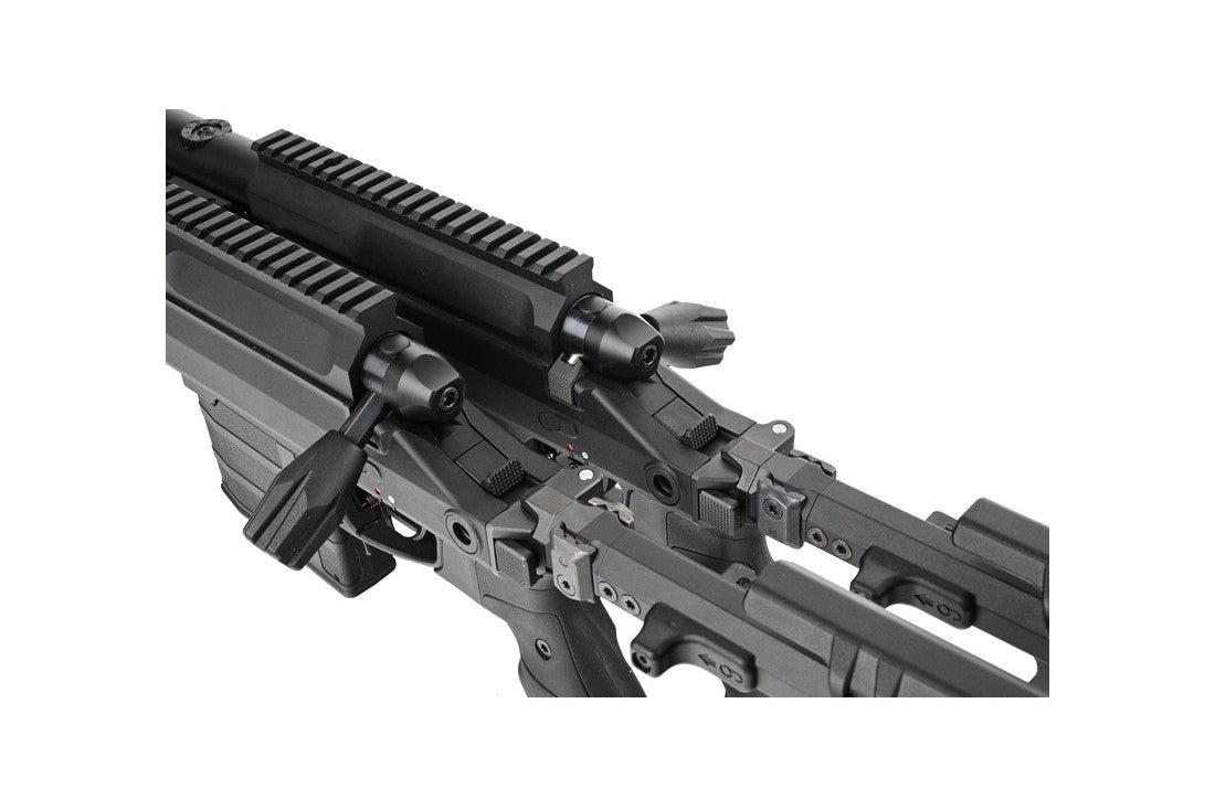 TAC-41-A2 Bolt Action Rifle, aluminium chassis & aluminium stock, Black