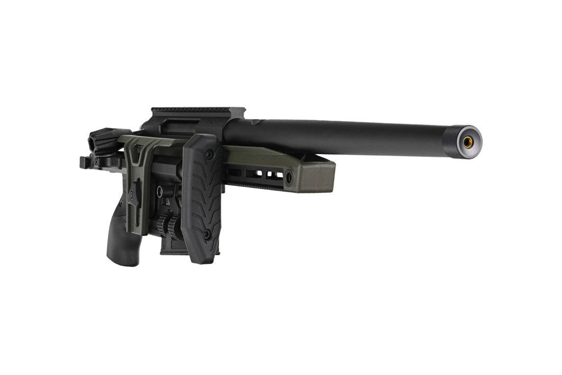 TAC-41-A2 Bolt Action Rifle, aluminium chassis & aluminium stock, Green